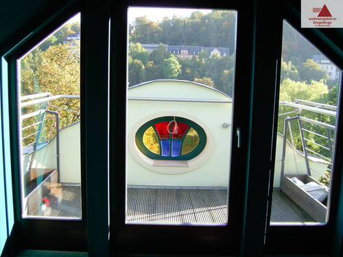 Dachterrasse - Höchster Komfort - Balkon mit toller Aussicht - 2-Raum-Dachgeschosswohnung - Annaberg OT Buchholz!