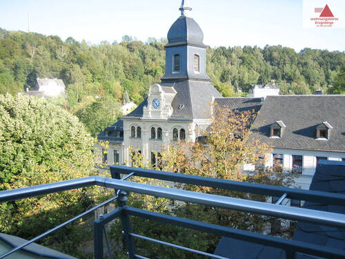 Blick Dachterrasse - Etagenwohnung mit 48,40 m&sup2; in Annaberg-Buchholz zur Miete