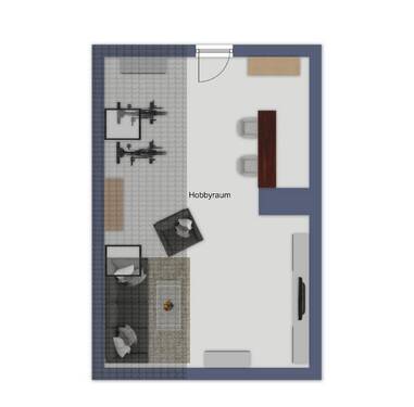 Dachgeschoss/Hauptwohnung - 