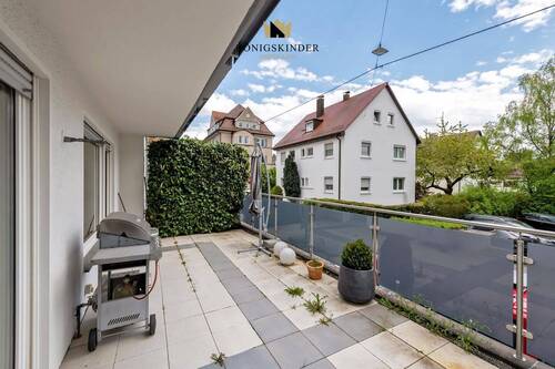 Terrasse - Etagenwohnung mit 81,00 m² in Stuttgart / Degerloch zum Kaufen