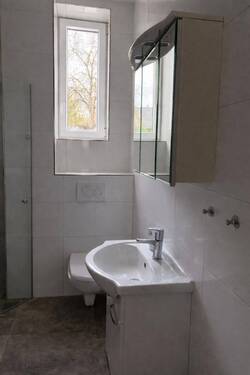 Badezimmer - Etagenwohnung mit 46,10 m&sup2; in Mannheim zur Miete