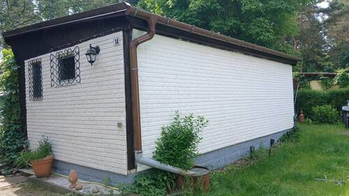 Bungalowseitenansicht - 