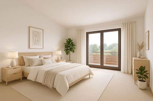 Elternschlafzimmer - 5 Zimmer Einfamilienhaus in Bad Soden