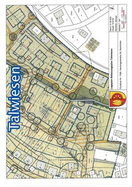 Bebauungsplan Grundstück - 