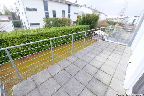Balkon Süd vor den Kinderzimmern - 