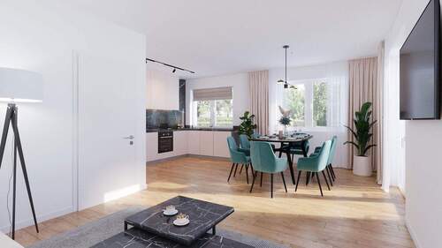 Wohnzimmer_1 - 4 Zimmer Doppelhaushälfte in Bremerhaven