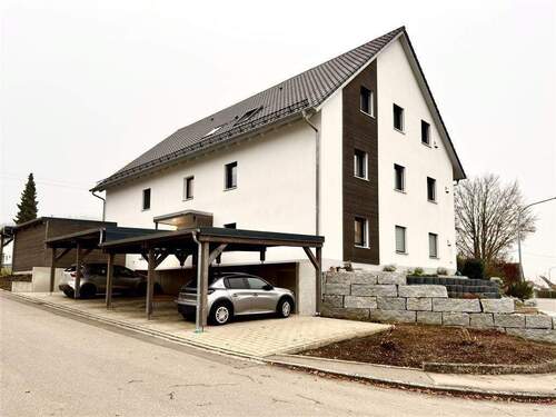 Außenansicht - Energieeffizient, gemütlich, einladend - ein Zuhause zum Ankommen - 3-Zimmer-DG-Wohnung (KfW40)