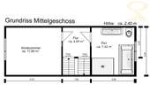 Grundriss Mittelgeschoss - 