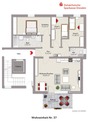 Wohnungsgrundriss - 