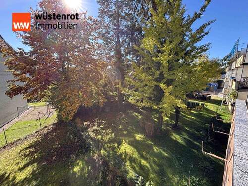 Aussicht vom Balkon - 