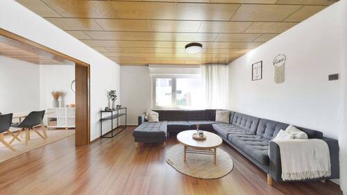 Wohnzimmer - 2 Zimmer Mehrfamilienhaus, Wohnhaus in Lengerich