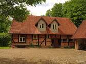 Ansicht Wohnhaus - 5 Zimmer Bauernhaus, Landhaus zum Kaufen in Asendorf