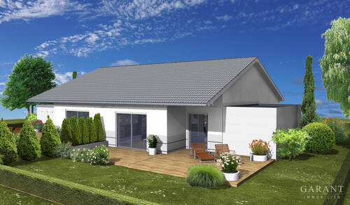 Doppelbungalow - 4 Zimmer Doppelhaushälfte zum Kaufen in Hechingen
