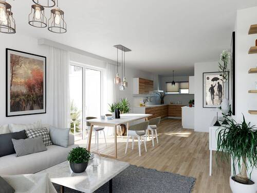 Innenvisualisierung - 5 Zimmer Etagenwohnung in Villingen-Schwenningen