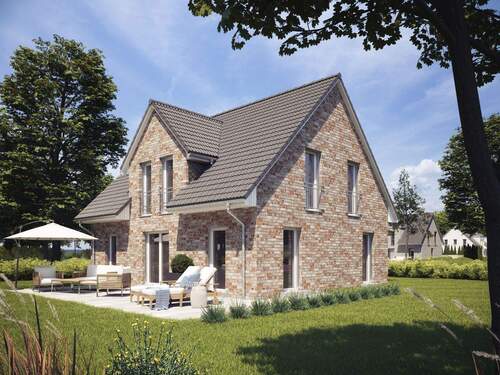 Das Unverbesserliche S621 mit Satteldachgaube und Verblendfassade.jpg - Einfamilienhaus - 376.785,00&nbsp;EUR Kaufpreis, ca.&nbsp; 153,00&nbsp;m&sup2;&nbsp;Wohnfl&auml;che