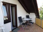 Balkon - *** RUHIG WOHNEN! - Schöne 3-Zi.-DG-Wohnung mit zwei Balkonen in Feuchtwangen zu vermieten ***