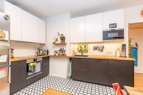 Küche - 4 Zimmer Terrassenwohnung in Berlin