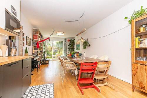 Offener Ess-/Wohnbereich - Terrassenwohnung mit 104,70 m² in Berlin zum Kaufen