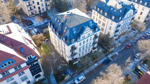 Straßenansicht - 2 Zimmer Etagenwohnung in Dresden