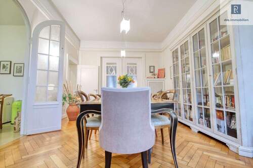 Esszimmer - Düsseldorf Zooviertel Gehobenes Wohnen im Altbau in großzügigen Räumlichkeiten