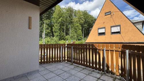 Blick vom Balkon - 