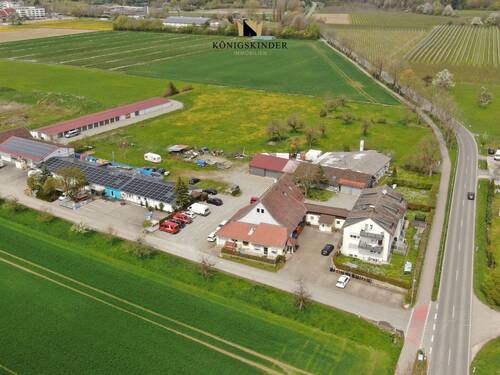 Luftbild - Grundstück 21.000 m² mit Immobilienbestand als Bauerwartungsland - sofort verfügbar