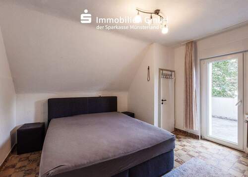 Schlafzimmer im Dachgeschoss - 