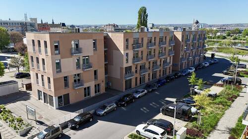 Außenansicht - hochwertige, sofort bezugsfreie Gewerbeeinheit in Hafencity Dresden