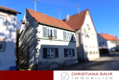 Ansicht - ZUM SANIEREN: Kleines Haus, Heselwangen