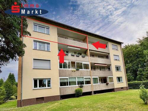 Gartenansicht - 4 Zimmer Etagenwohnung zum Kaufen in Minden