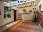 Partyraum mit Ausgang zum Garten - 
