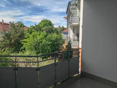 Blick vom Balkon - 