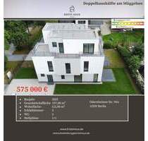 Neubau-Doppelhaushälfte am Müggelsee - 122 m², Effizienzhaus A+, provisionsfrei, bezugsfertig 2025 - Berlin Müggelheim