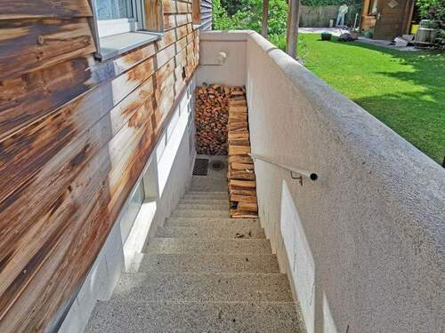 Außentreppe zum Büro - 