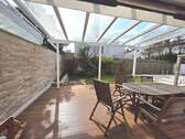 Überdachte Terrasse - 6 Zimmer Doppelhaushälfte in Ottobrunn
