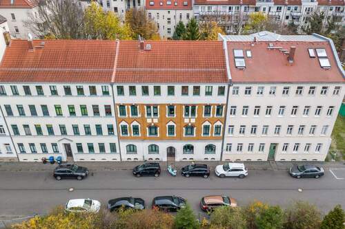 Gebäudeansicht - 3 Zimmer Etagenwohnung zum Kaufen in Leipzig