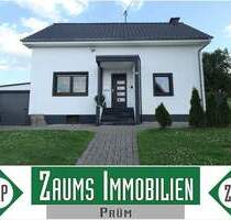 Einfamilienhaus in ruhig gelegener Seitenstraße mit Garage neuem Schuppen, Weitsicht und Terrasse - Roth bei Prüm