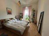 Schlafzimmer - 2 Zimmer Etagenwohnung zur Miete in Mannheim-Wohlgelegen