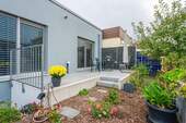 Terrasse Süd-West - Bungalow mit 201,70 m² in Karlsruhe zum Kaufen
