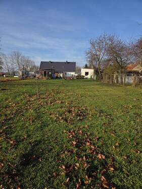 Sicht vom hinteren Grundstück - 