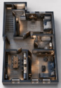 3D Grundriss (KI-generiert) - 