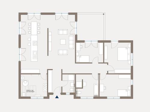 Erdgeschoss mit Platz für alle - Bungalow mit 176,90 m&sup2; in Parthenstein zum Kaufen