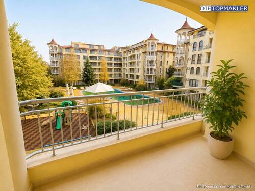 Bild 1 - 2-Zimmer-Wohnung mit Poolblick im 'Apollon 5' - zwischen Ravda und Nessebar