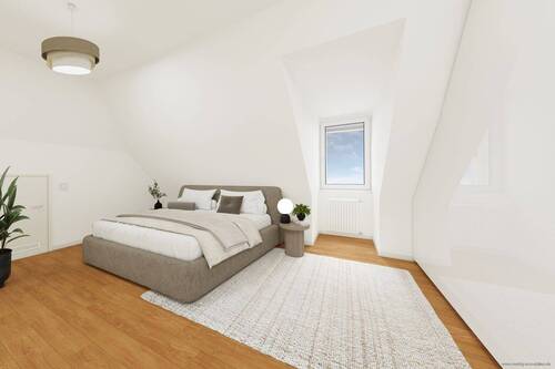 Schlafbereich - Visualisierte Einrichtung - 