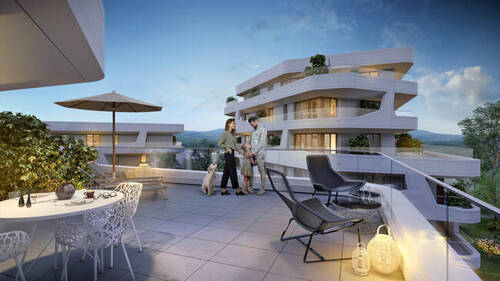 Shape Dachterrasse - Etagenwohnung mit 124,80 m² in Frankfurt am Main zum Kaufen