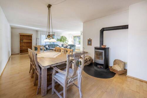 Esszimmer mit Kamin - 