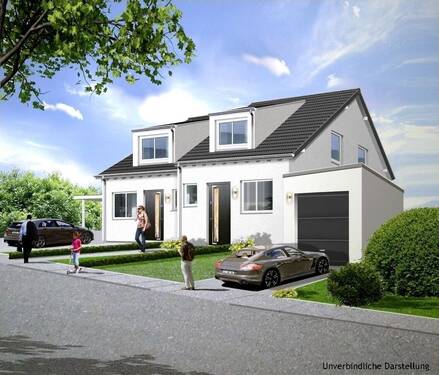 Eingangsseite - 6 Zimmer Doppelhaushälfte zum Kaufen in Aidlingen