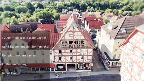 DJI_20240723171648_0002_D.JPG - *2 sanierte, helle & moderne Maisonette Wohnungen im Zentrum, Fußbodenheizung! Balkon & Einbauküche*