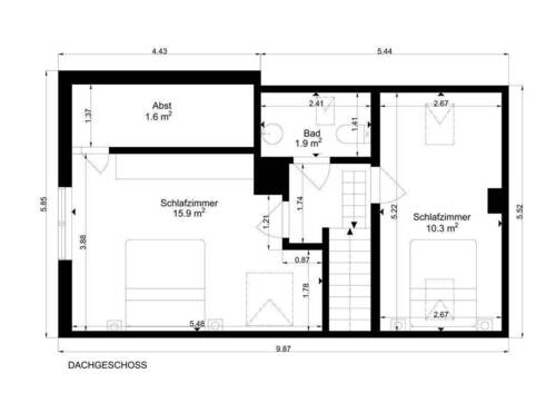 Dachgeschoss - 