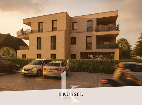 Herzlich willkommen bei Krüsselimmobilien - NEU: Nur noch 2 verfügbar! Exklusive Neubau-Erdgeschosswohnung in Lingen-Laxten!